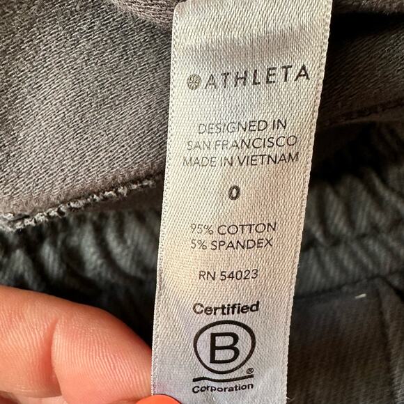 Athleta Pants Womens 0 Black Farallon Jogger Drawstring Pockets Stretch Comfort - Picture 8 of 14